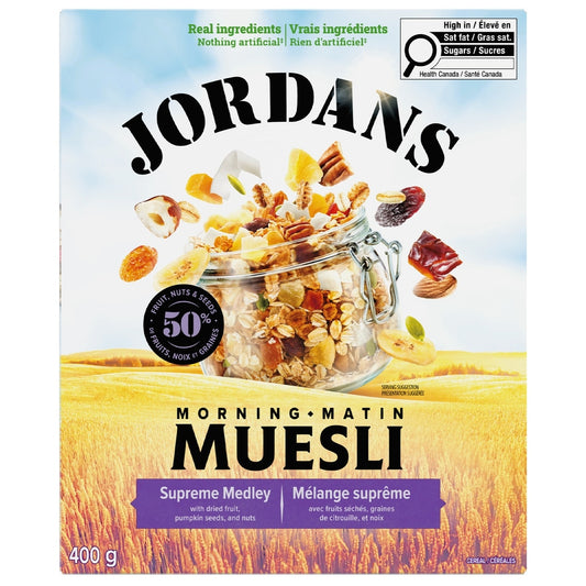 Jordans Supreme Medley Muesli, 400 g