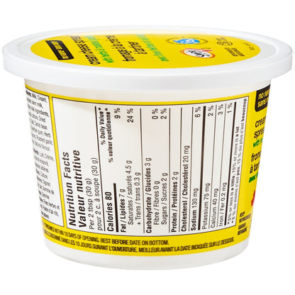 No Name Herb & Garlic Cream Cheese Spread, 340 g