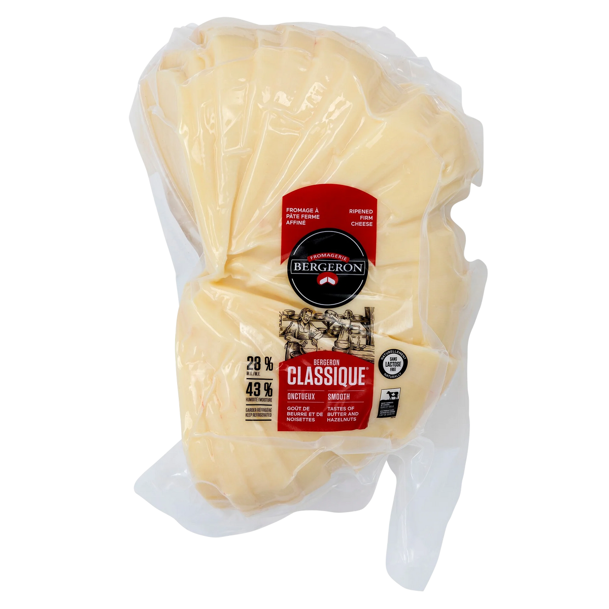 Bergeron Classic Cheese Cuts, 3 kg average weight