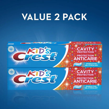 Crest Kids Cavity Protection Toothpaste, Sparkle Fun Flavor, 100 mL