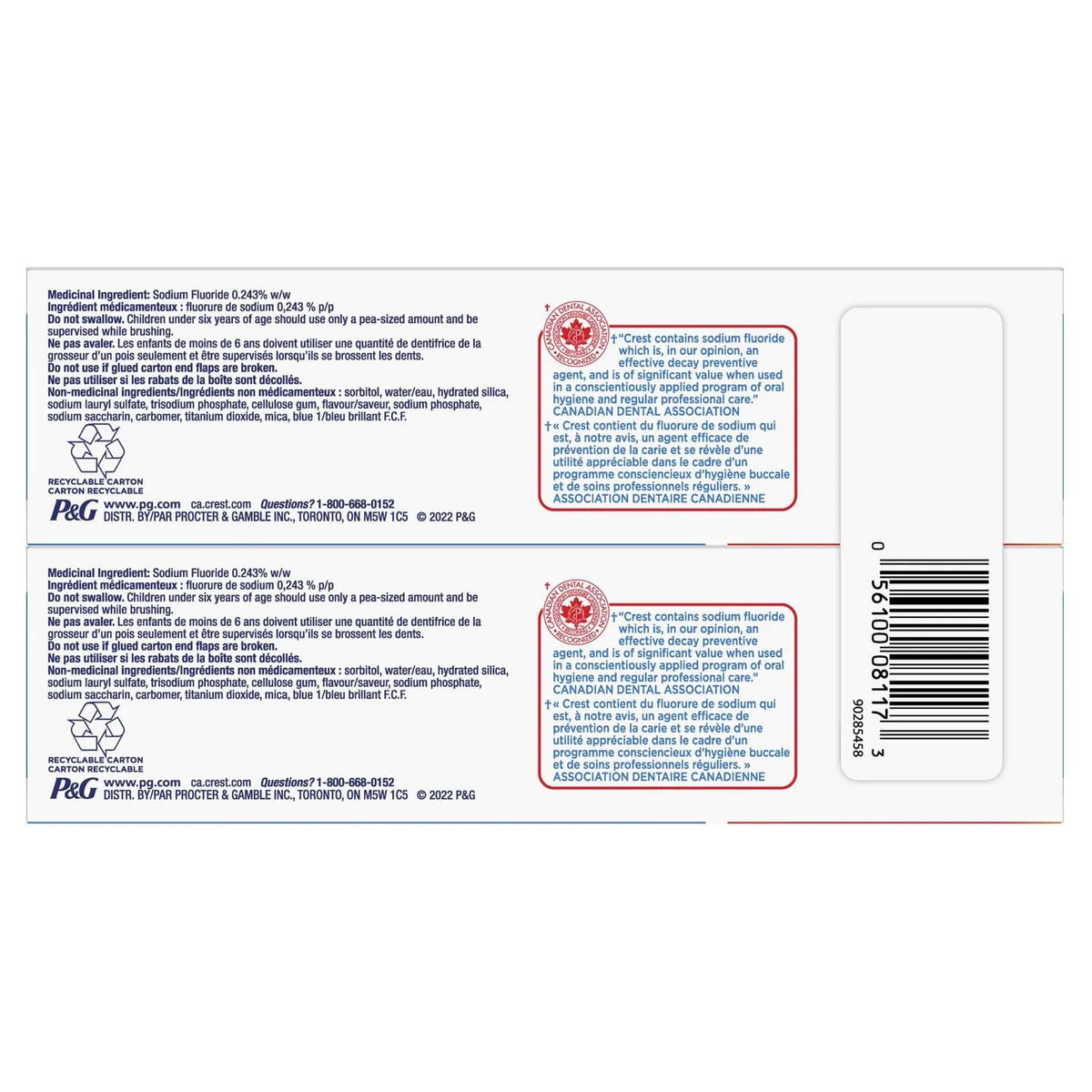 Crest Kids Cavity Protection Toothpaste, Sparkle Fun Flavor, 100 mL