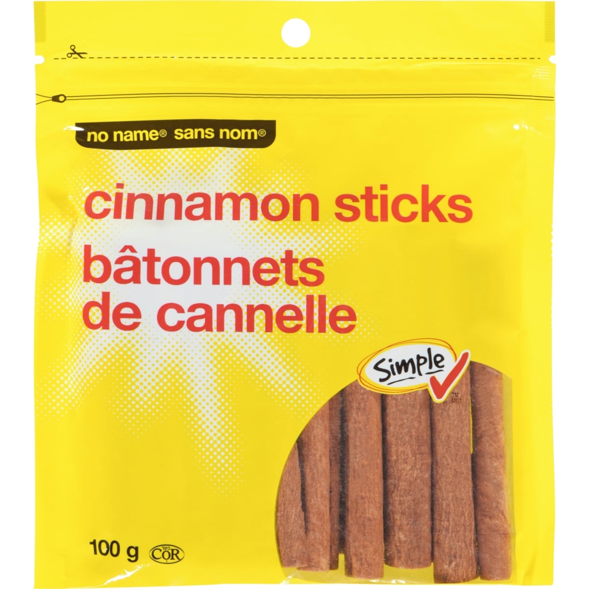 No Name Cinnamon Sticks, 100 g