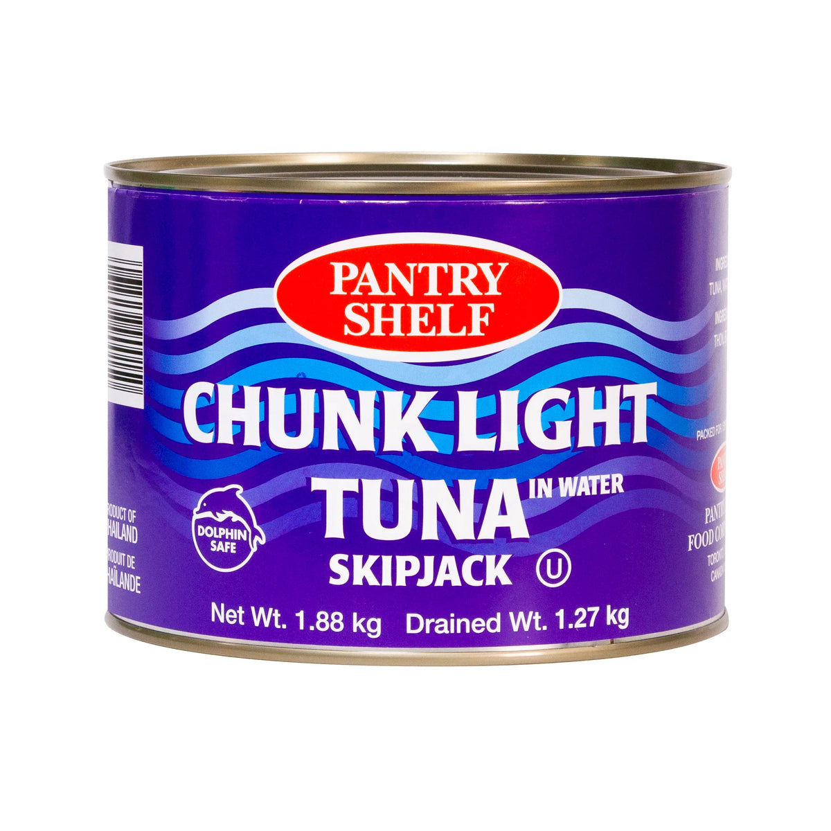 Pantry Shelf Chunk Light Tuna in Water, 1.88 kg