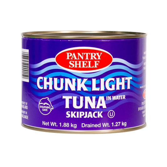 Pantry Shelf Chunk Light Tuna in Water, 1.88 kg