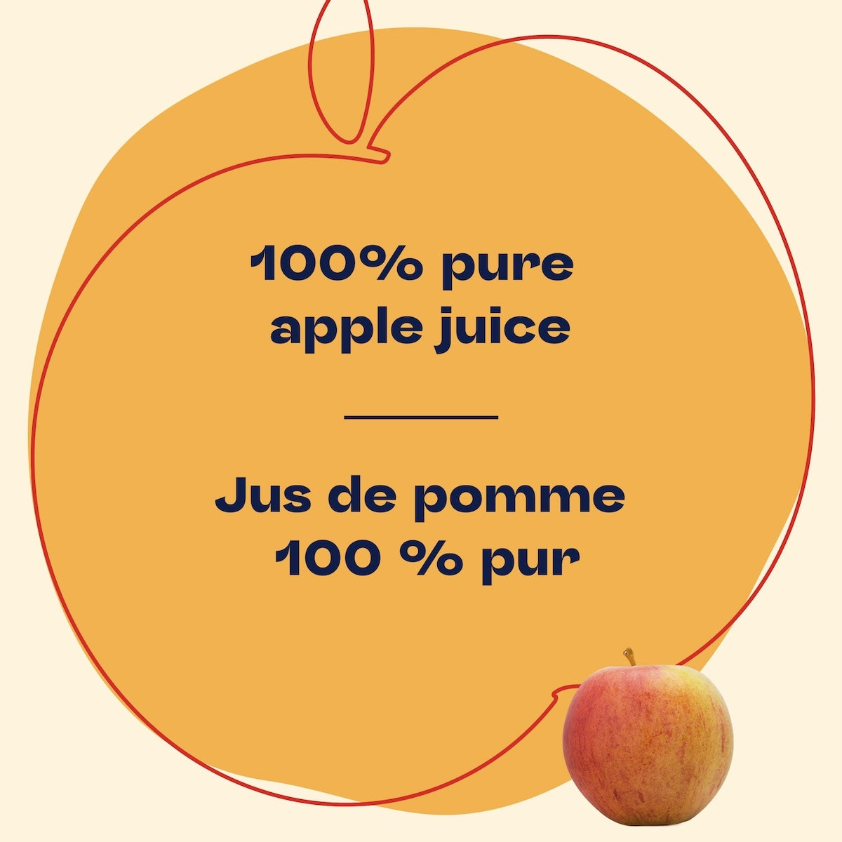 Allen's Pure Apple Juice Low Acid, 1 L