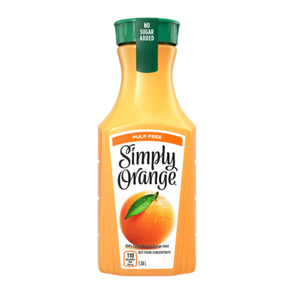 Simply Orange Pulp Free Juice, 1.54 L