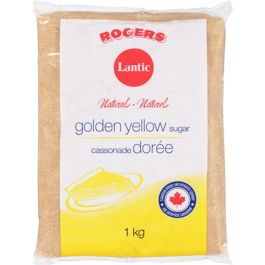 Lantic Brilliant Yellow Sugar, 1 kg