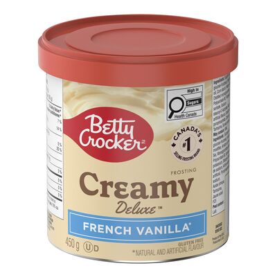 Betty Crocker Creamy Deluxe French Vanilla Frosting, 450 g