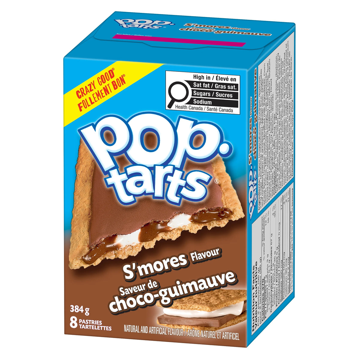 Pop-Tarts S'mores Toaster Pastries, 384 g