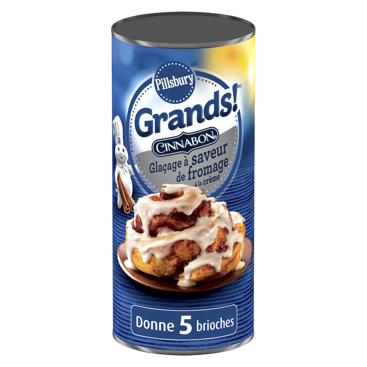 Pillsbury Grands! Cinnamon Rolls with Cream Cheese Icing, 496 g