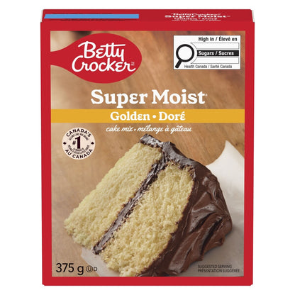 Betty Crocker SuperMoist Cake Mix Golden, 375 g