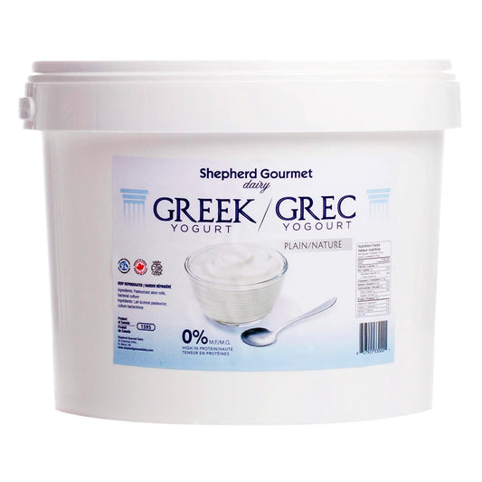 Shepherd Gourmet Dairy Plain Greek Yogurt, 3 kg