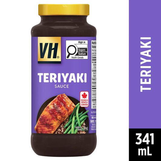 VH Gluten Free Teriyaki Marinade Sauce, 341 mL