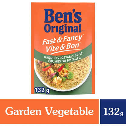Ben's Original Fast & Fancy Garden Vegetable Style Rice, 132 g