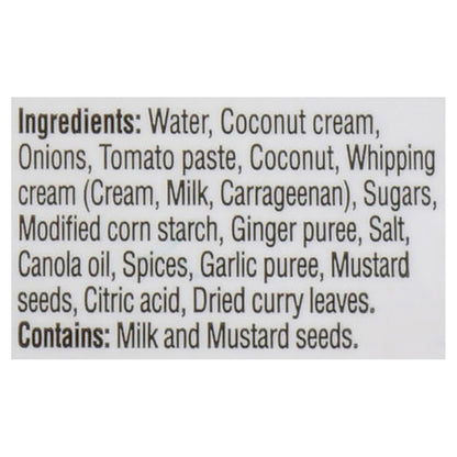 KFI Cooking Sauce Coconut Curry, 375 mL