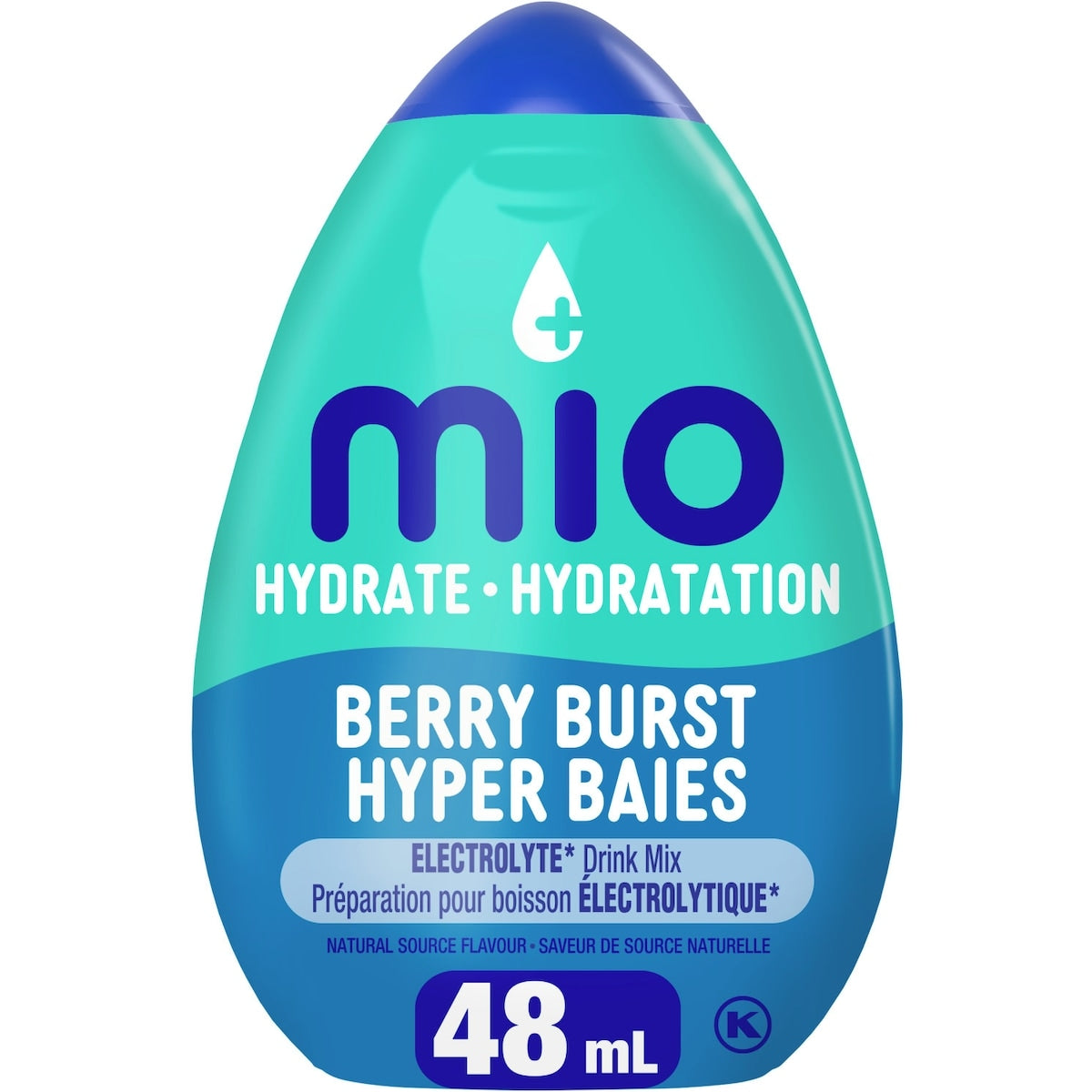 MiO Hydrate Berry Burst Electrolyte Drink Mix, 48 mL