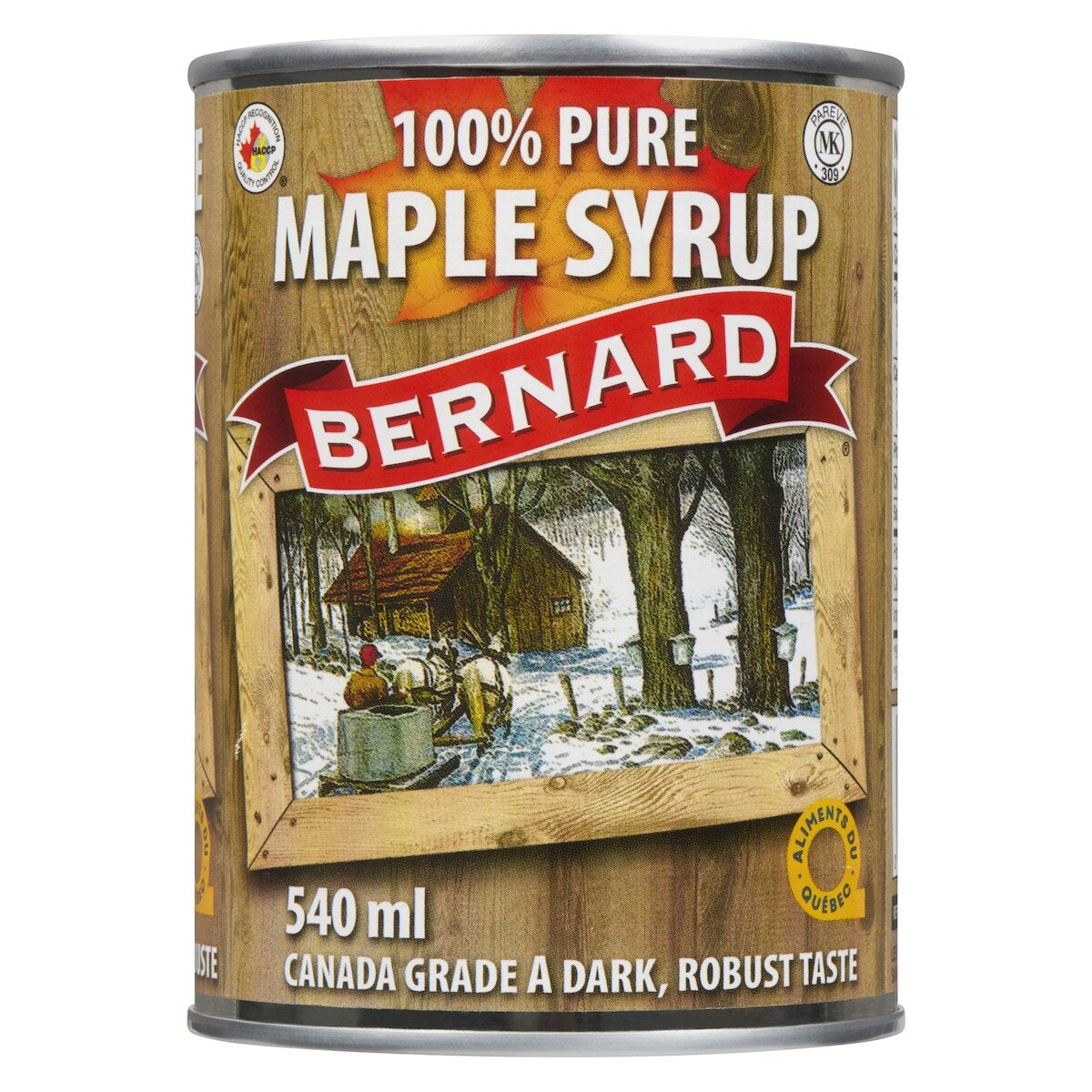 Bernard Dark Maple Syrup, 540 mL