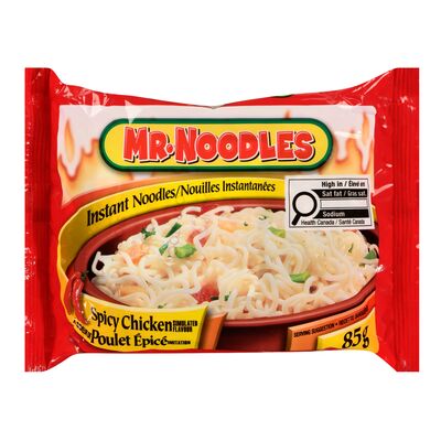 Mr. Noodles Spicy Chicken Flavoured Instant Noodles, 85 g