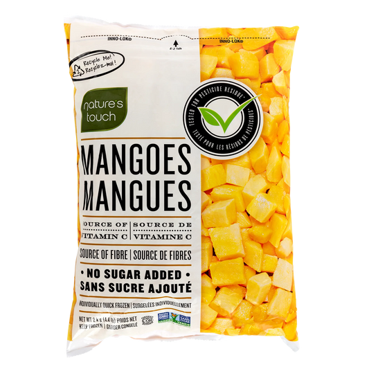 Nature's Touch Frozen Mango Chunks, 2 kg