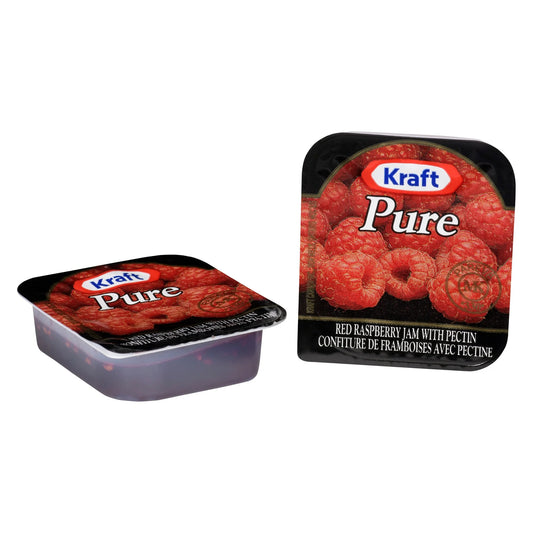 Kraft Single-Serve Raspberry Jam, 200 × 16 mL