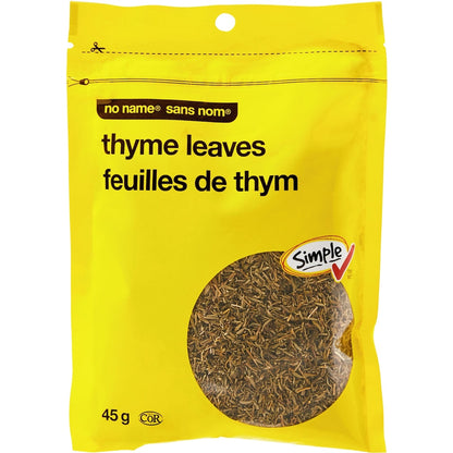 No Name Thyme Leaves, 45 g