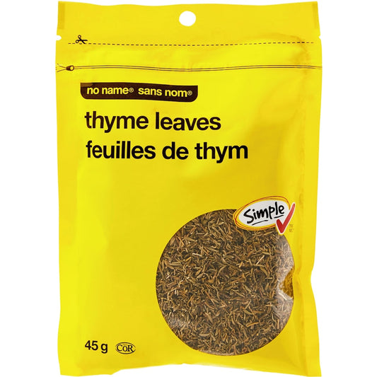 No Name Thyme Leaves, 45 g