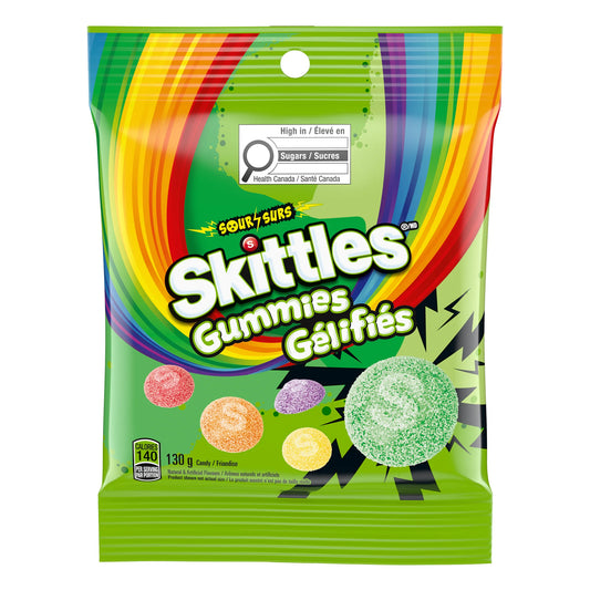 Skittles Sour Gummies, 12 × 164 g