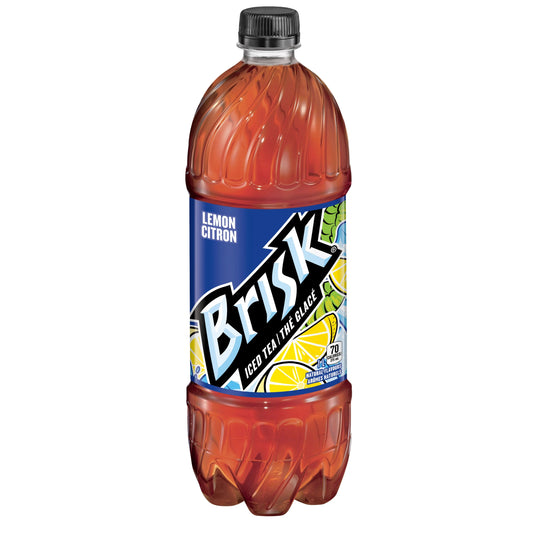 Brisk Lemon Iced Tea Bottle, 1 L