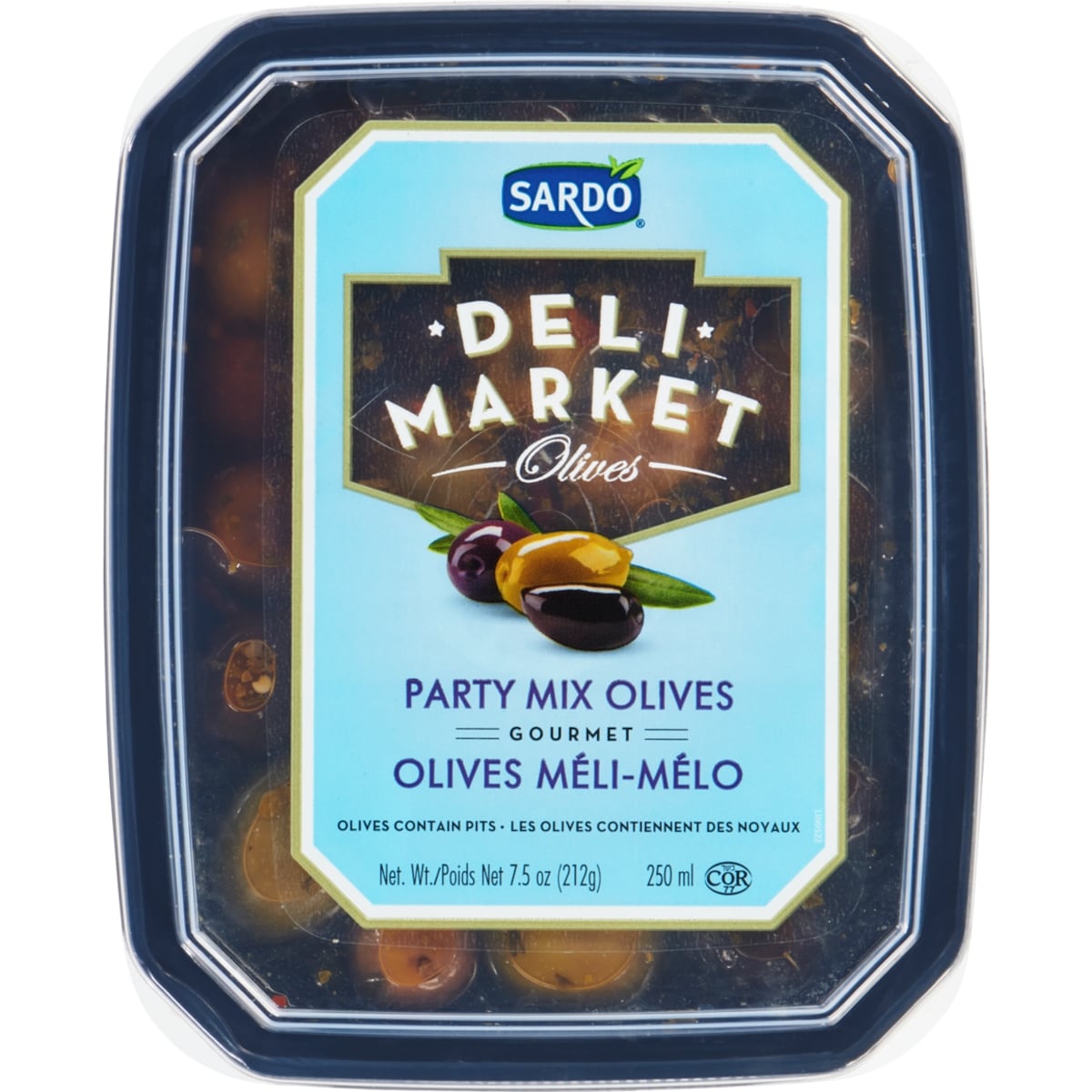 Sardo Party Mix Olives, 250 mL