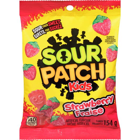 Maynards Sour Patch Kids Strawberry Candy, 154 g