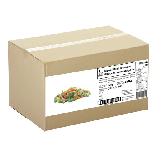 Fennec Frozen Mixed Vegetables, 6 × 2 kg