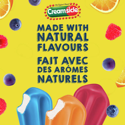 Popsicle Creamsicle Frozen Dessert Bars, 12 × 60 mL