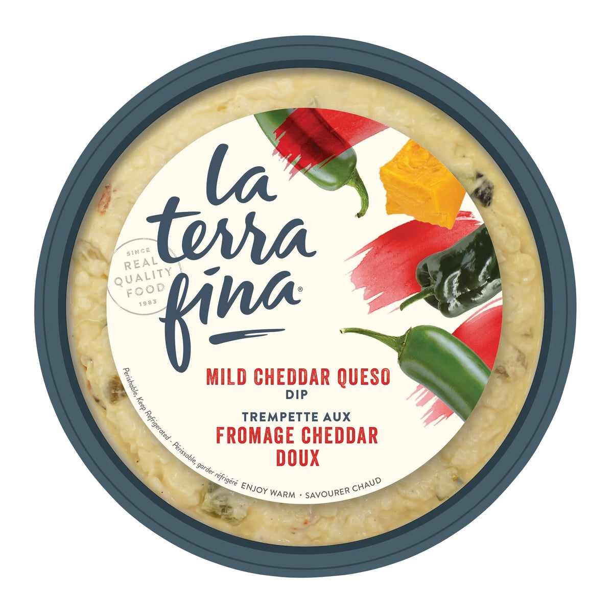 La Terra Fina Mild Cheddar Queso Dip, 879 g