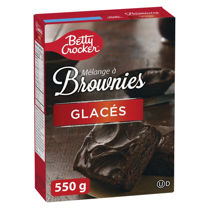 Betty Crocker Chocolate Brownies Baking Mix with Chocolate Frosting, 550 g