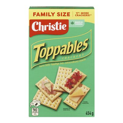 Christie Toppables Crackers, 454 g