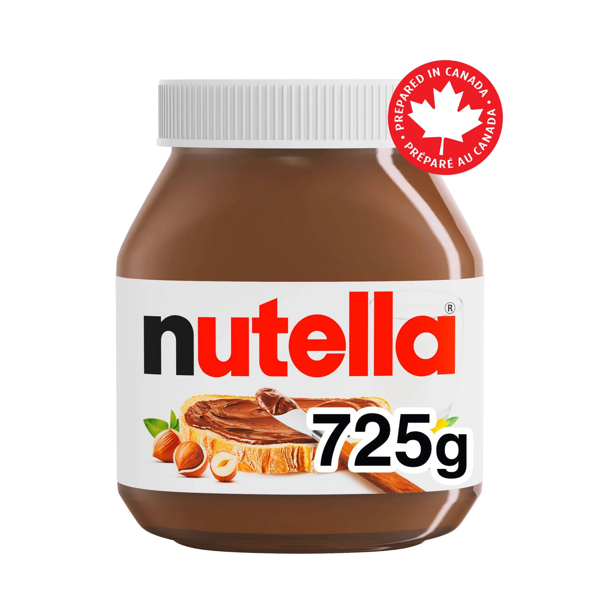 Nutella Hazelnut Spread with Cocoa Jar, 725 g