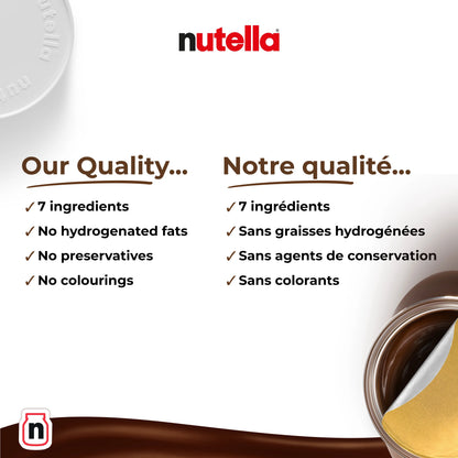 Nutella Hazelnut Spread with Cocoa Jar, 725 g