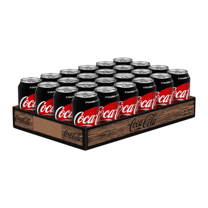 Coca-Cola Zero Sugar Cola Cans, 24 × 355 mL