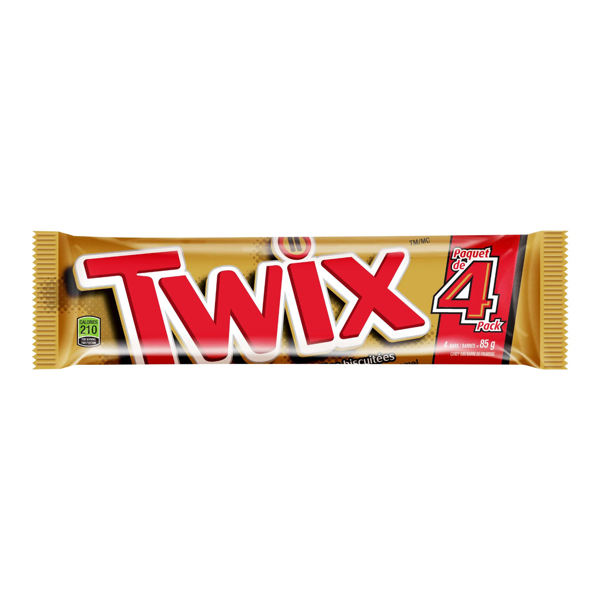 Twix King Size Cookie Chocolate Bars, 24 × 85 g
