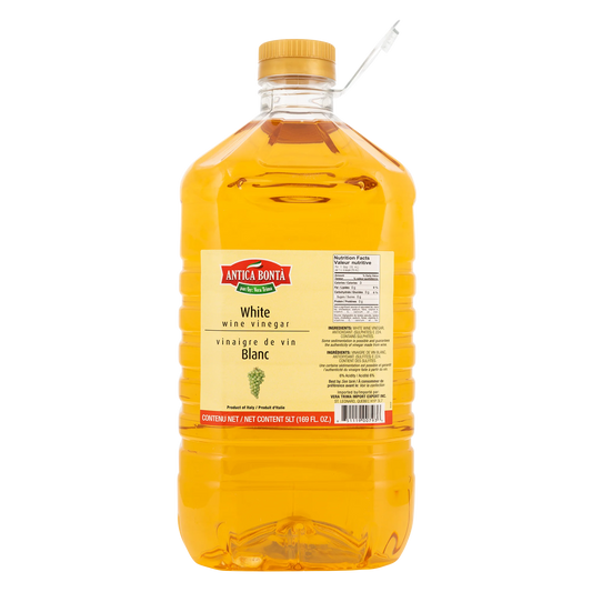 Antica Bontà White Wine Vinegar, 5 L