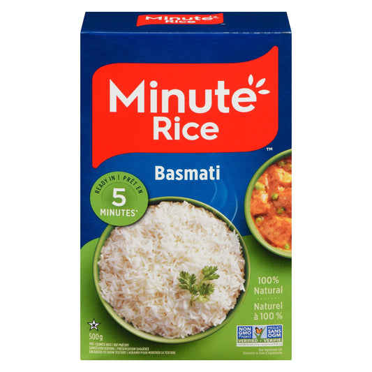 Minute Rice Quick Cook Basmati Rice, 500 g
