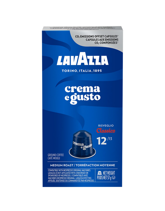 Lavazza Crema E Gusto Medium Roast Coffee Pods, 100 count