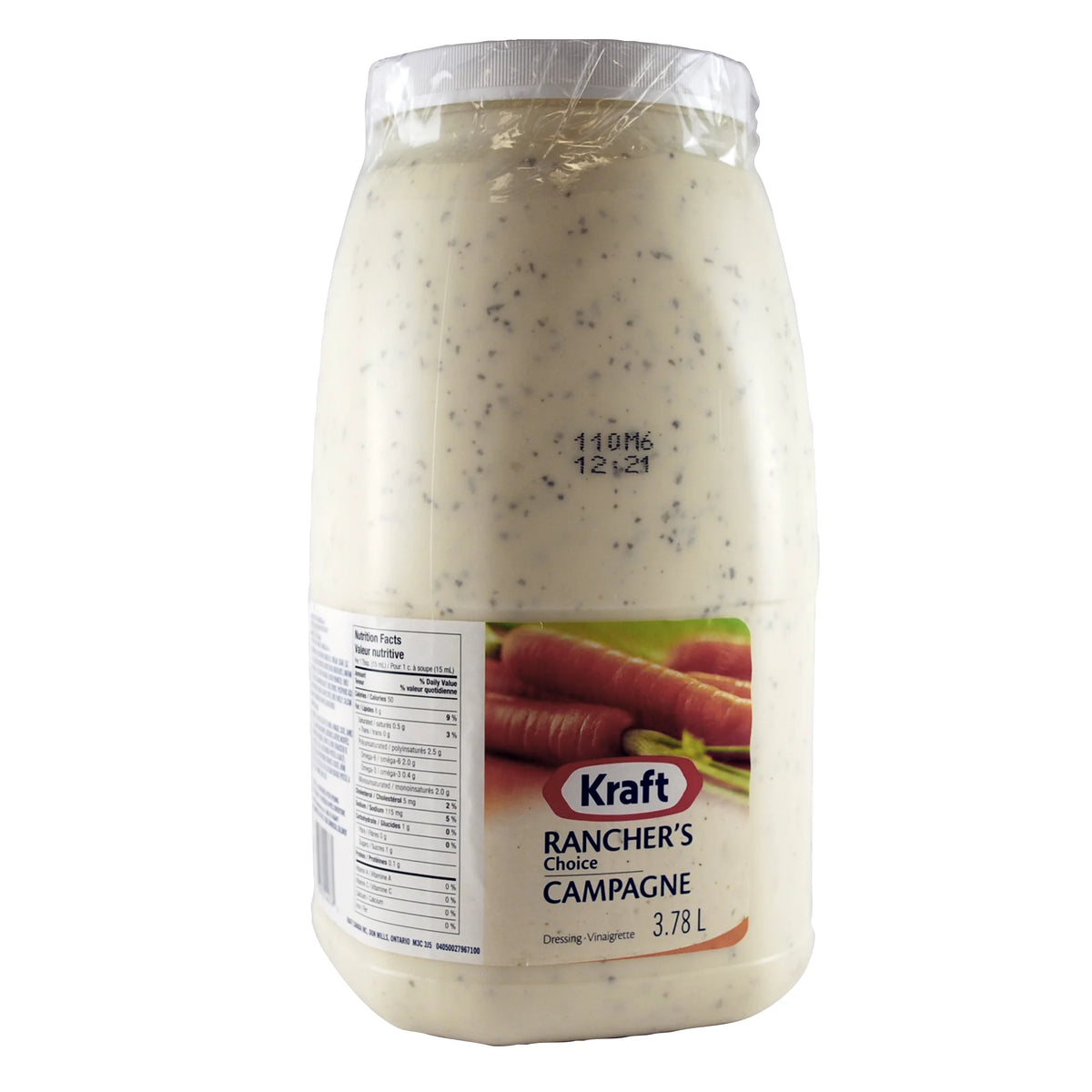Kraft Rancher's Choice Dressing, 3.78 L