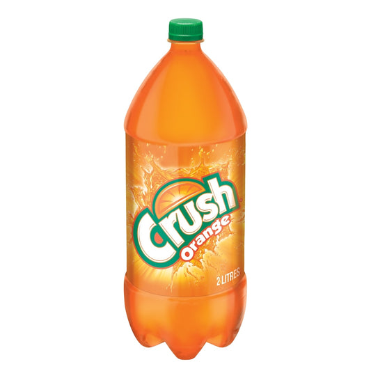 Crush Orange Soft Drink, 2 L