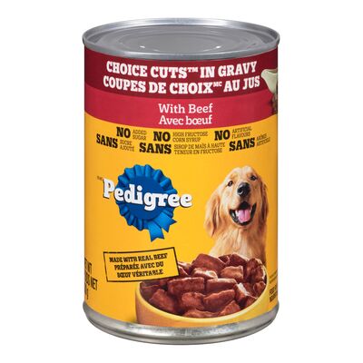 Pedigree Choice Cuts With Beef, 630 g