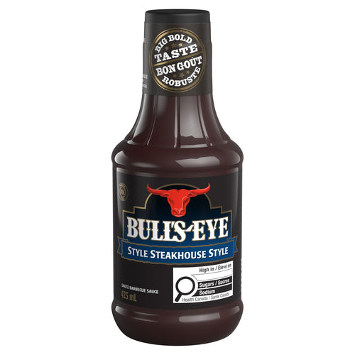 Bull's-Eye Steakhouse Barbecue Sauce, 425 mL