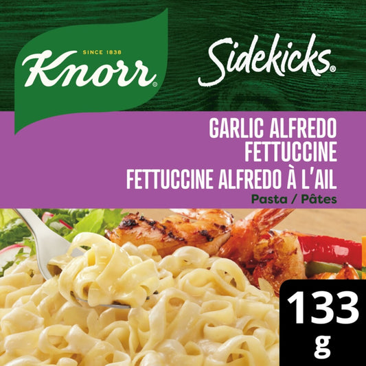 Knorr Sidekicks Garlic Alfredo Fettuccine, 133 g