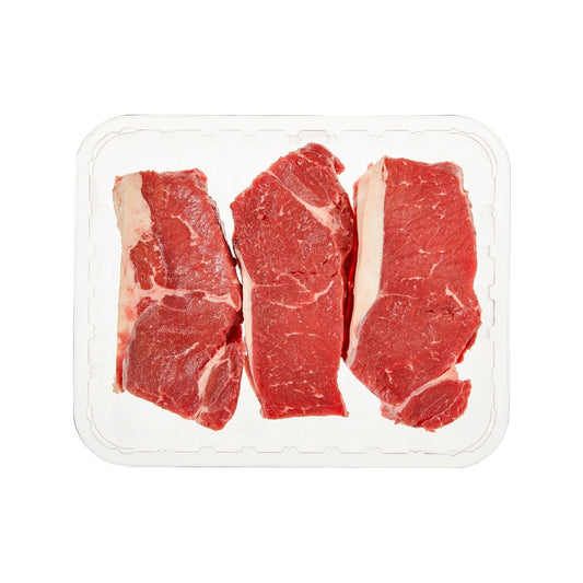 Beef Striploin Grilling Steak, Club Pack, 0.761 kg average weight