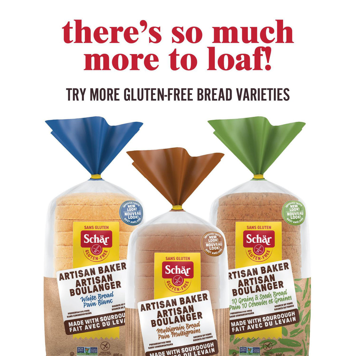 Schar Artisan Baker Multigrain Bread, 400 g