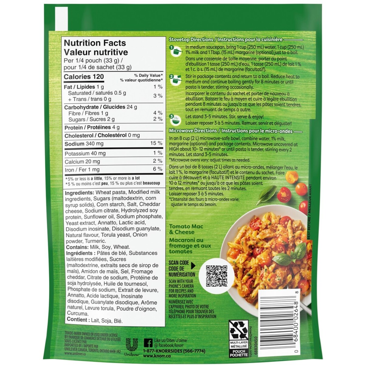 Sidekick Pasta Sauce Homestyle Cheddar, 131 g